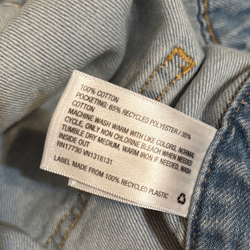 Universal Thread Light Blue Denim Overalls - Picture 6 of 6